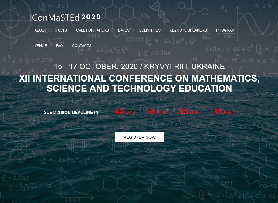 Image for: Міжнародна конференція з питань математики, науки та технологій (ICon-MaSTEd)